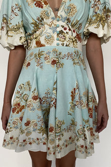 Short Dress | Turquoise Mix