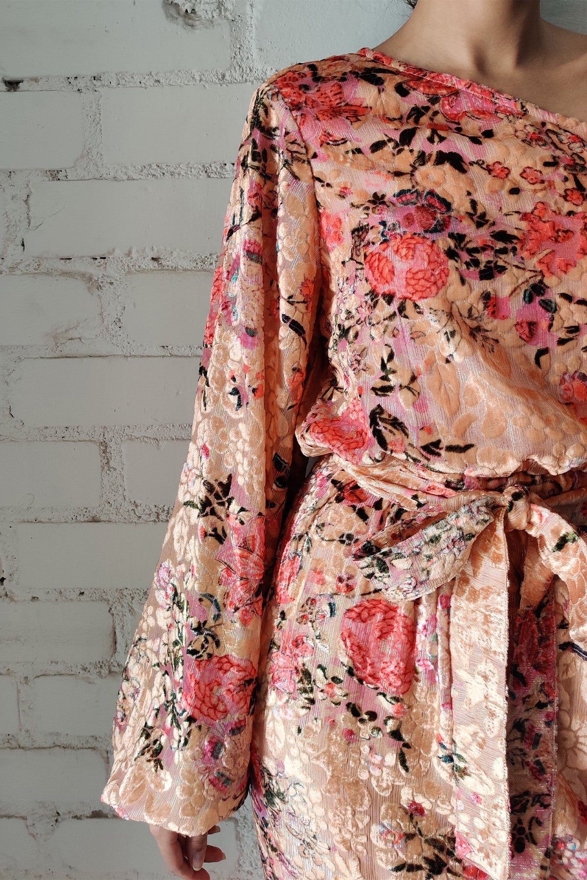 One-Shoulder Midi Dress | Multi