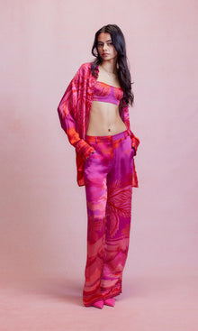 Hemant And Nandita | Soma Viscose Oversized Shirt | Multicolor