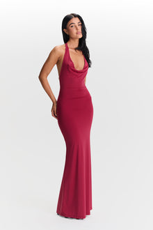 Harper Dress | Cherry Red