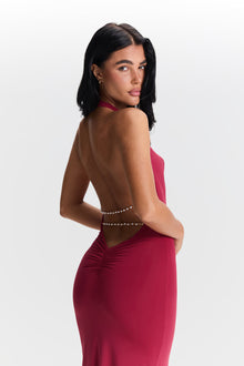 Harper Dress | Cherry Red