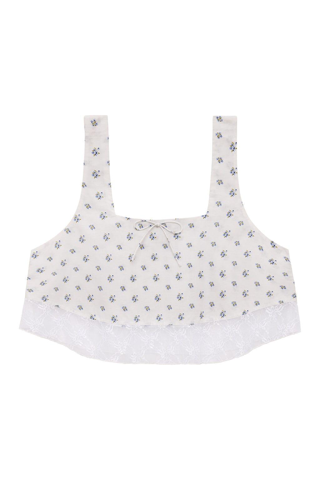 Square Neck Crop Top | Heidi Floral