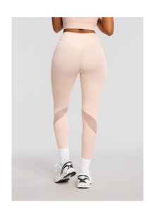High-Waisted Stretch Performance Leggings | Seashell