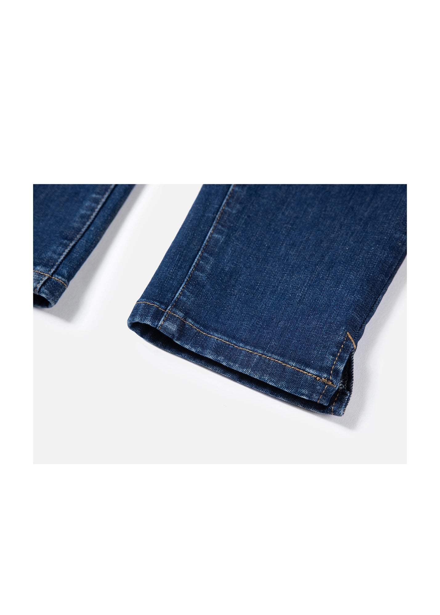High-waisted Springy Pants | Blue