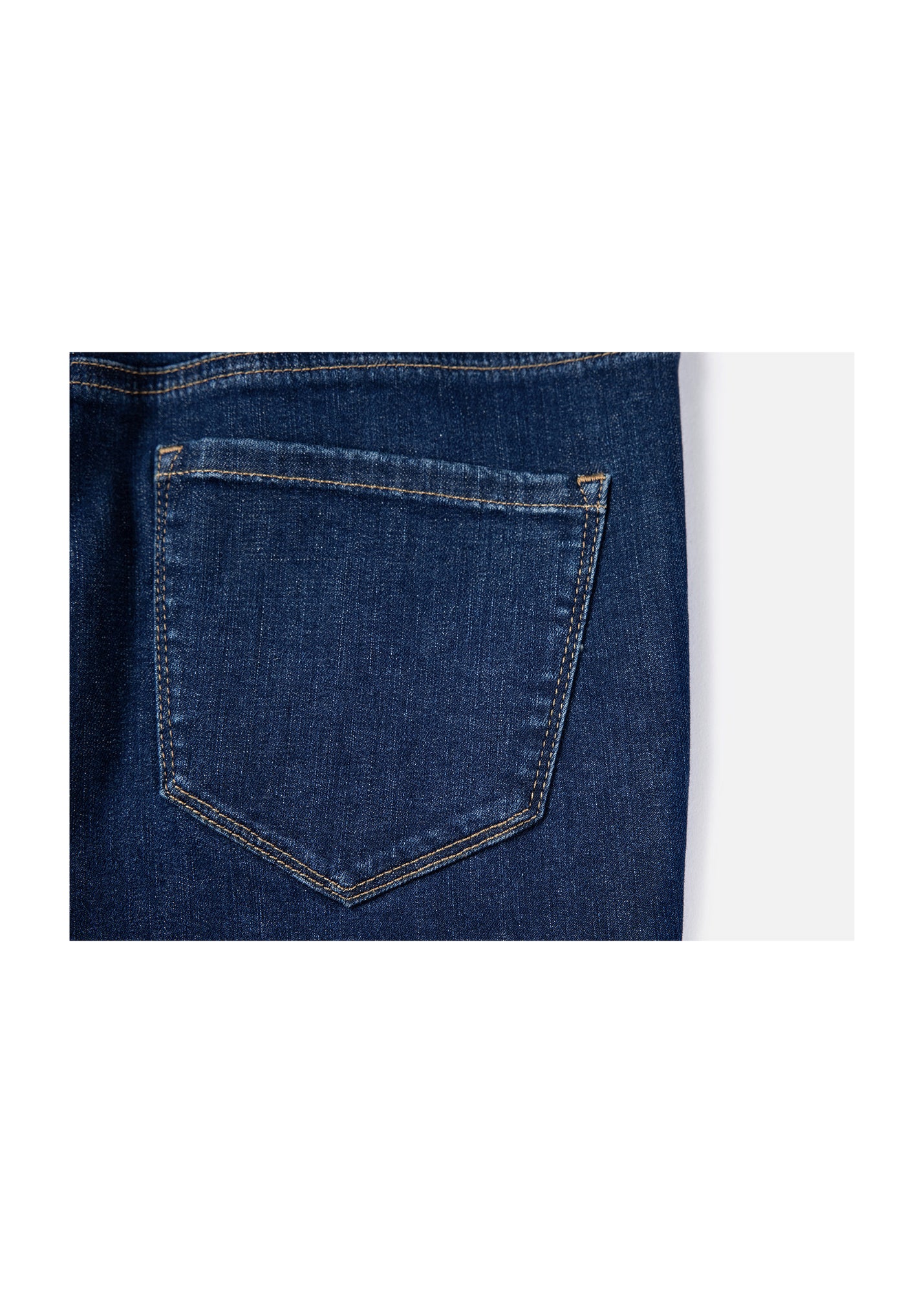 High-waisted Springy Pants | Blue