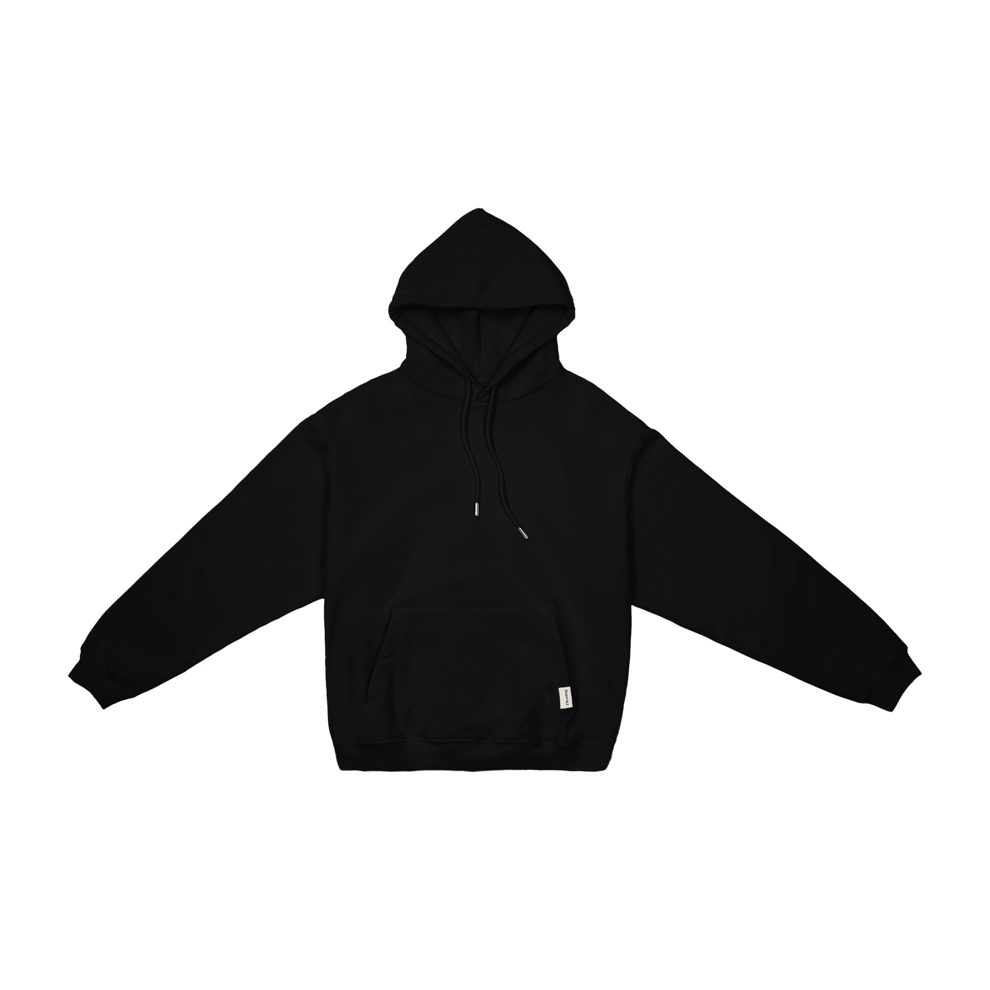 The Heavyweight Drawstring Hoodie | Black