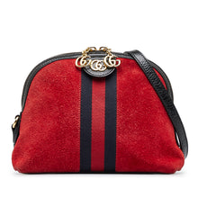 Gucci Pre-Owned Small Suede Ophidia Crossbody | Women | Red