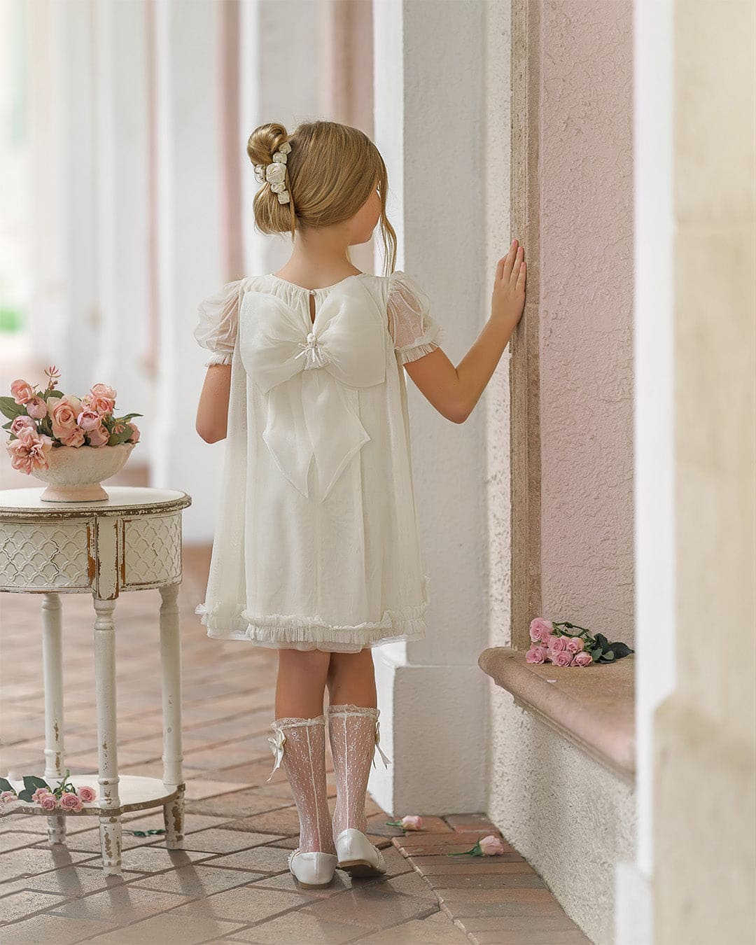 Bella Buttermilk Tulle Dress - Petite Maison Kids