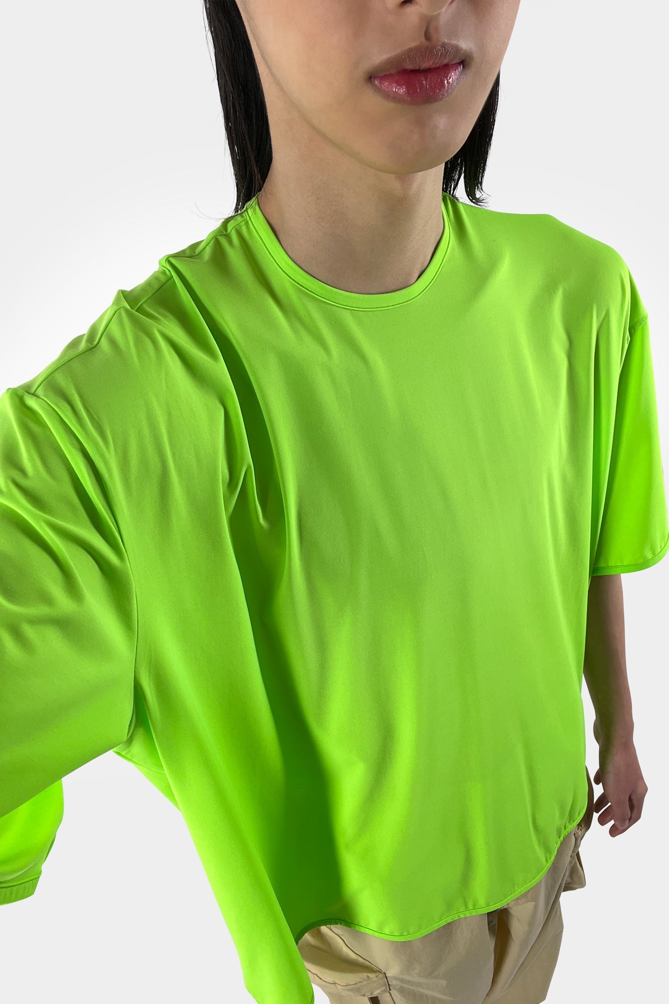 Allover Logo T-Shirt | Men | Fluo Green