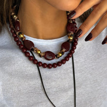 Bandana Wrap Gold Bead Necklace - Adina's Jewels