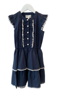 Mini Amber Dress | Navy
