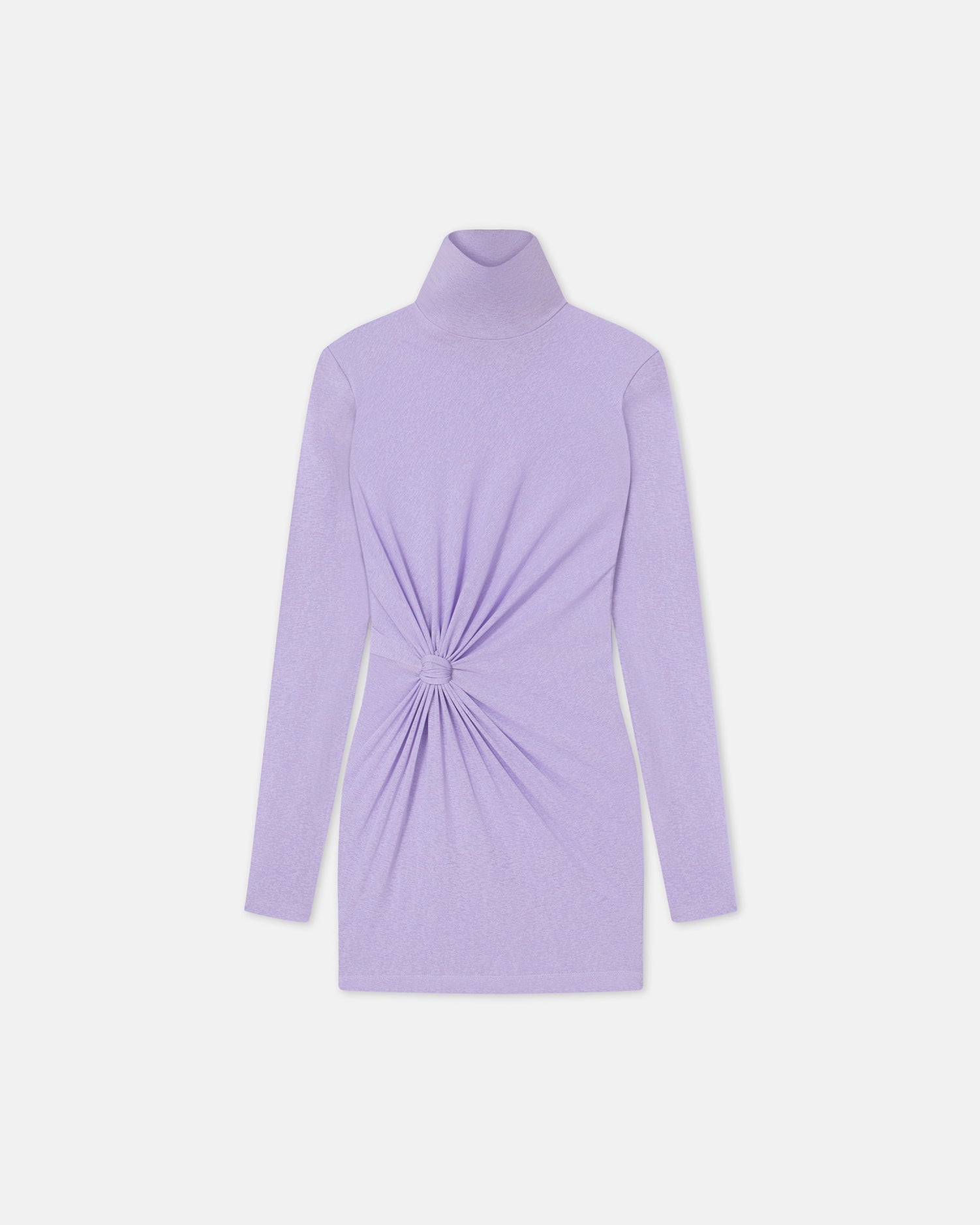 Womens | Isano Mesh-Jersey Mini Dress | Lavender