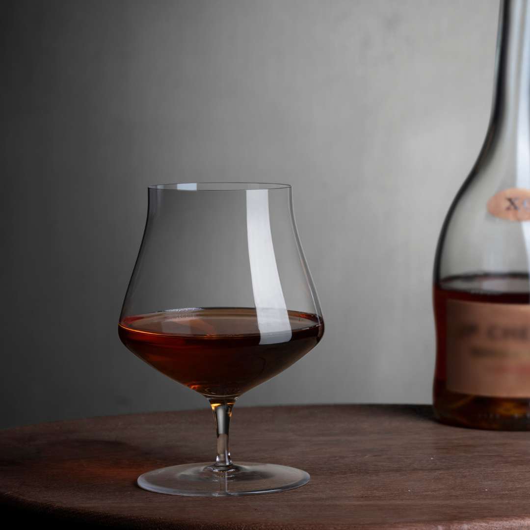 Islands Cognac Tasting Glasses | Clear Crystal | Set of 2