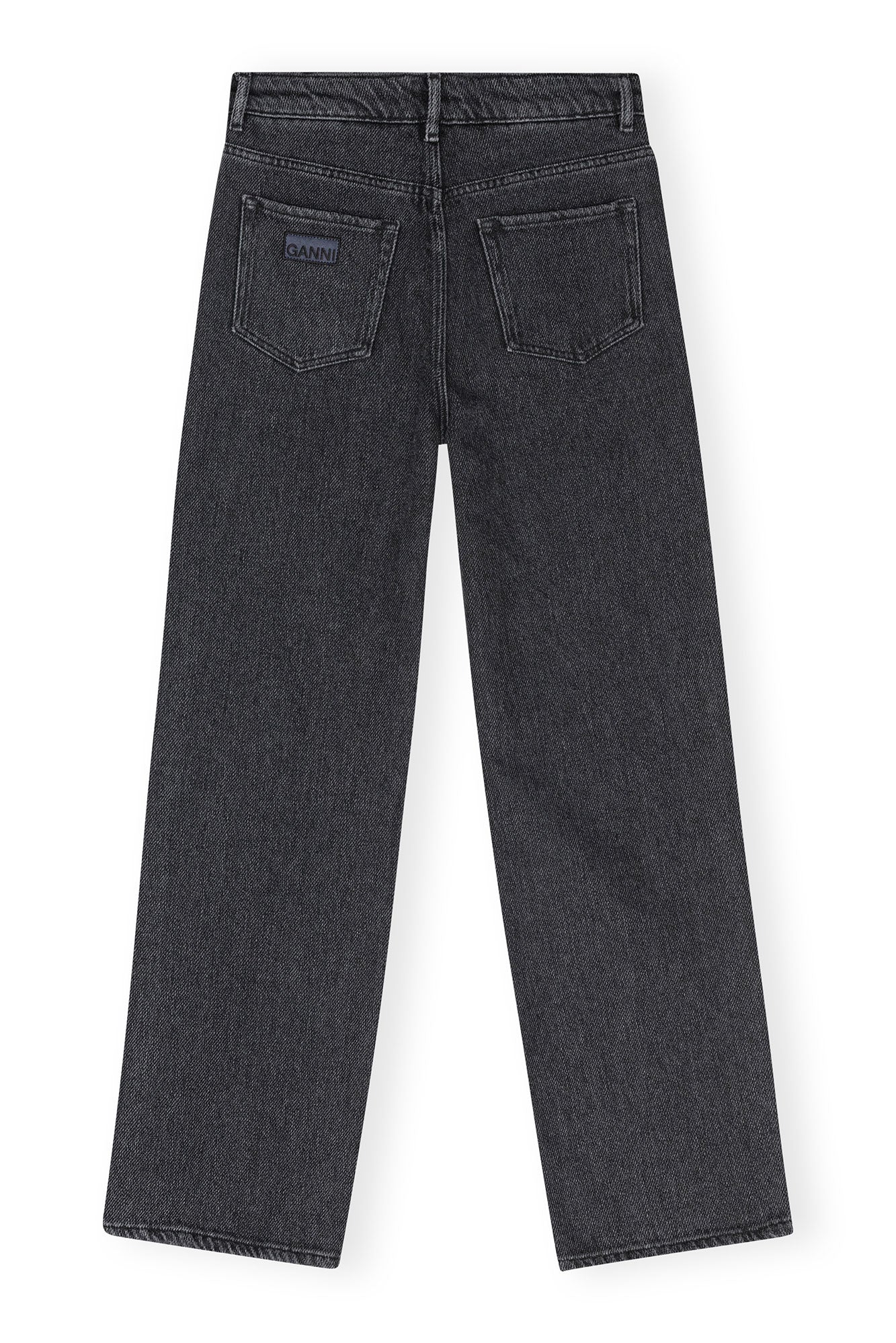 Heavy Denim Izey Drawstring | Washed Black/Black