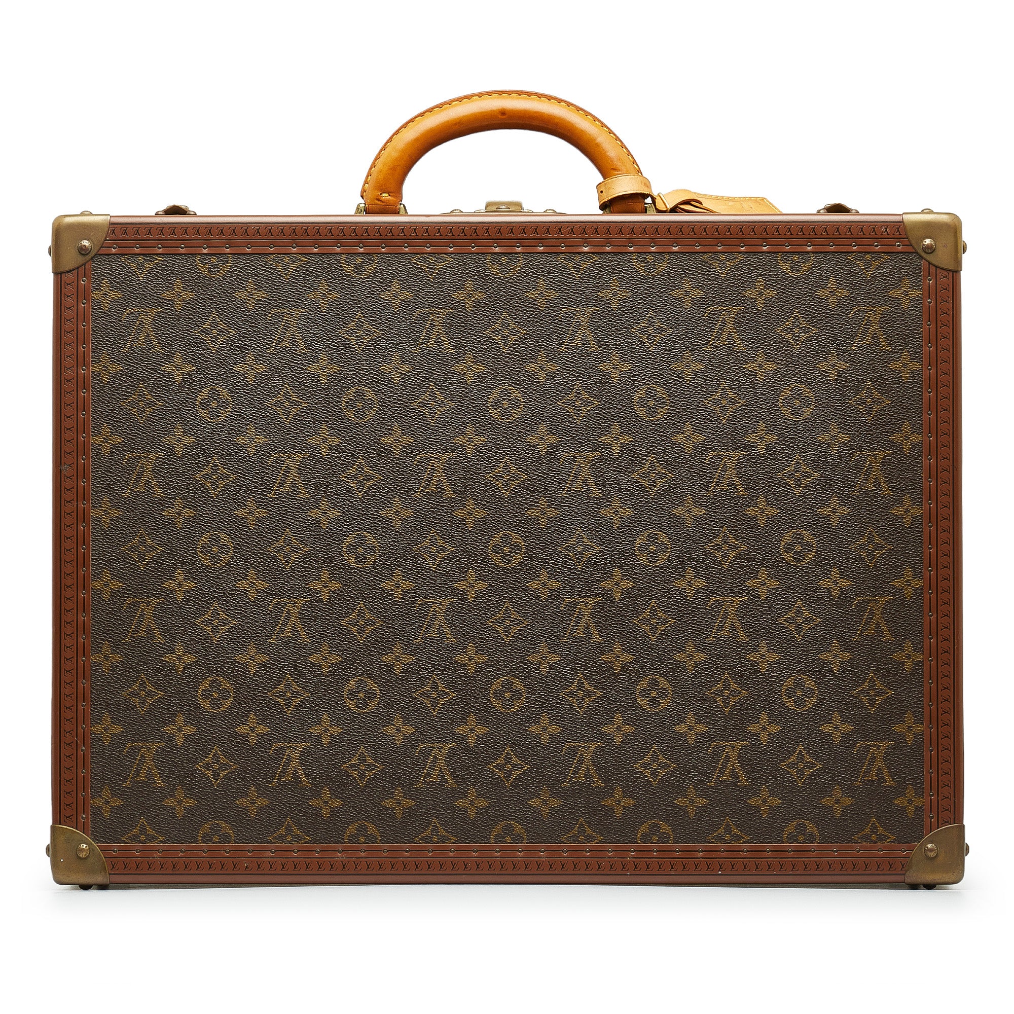 Louis Vuitton Pre-Owned Monogram Alzer Trunk 50 | Women | Brown