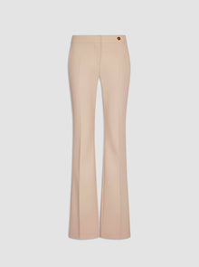Jules Stretch Flare Pant | Taupe