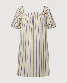 Navy/Ivory Stripe