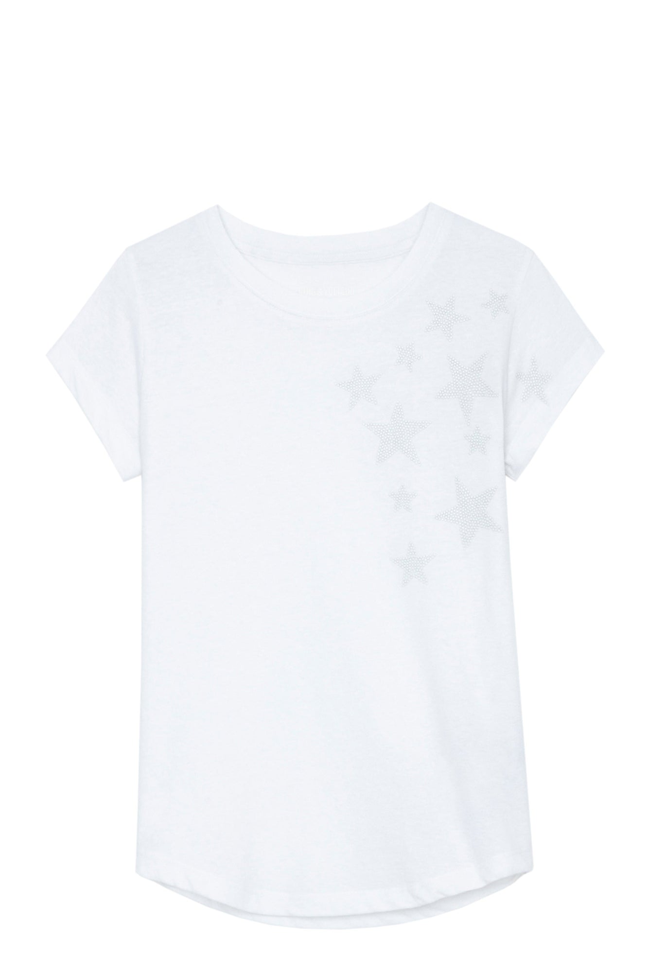 Skinny Rain Stars Strass  | White