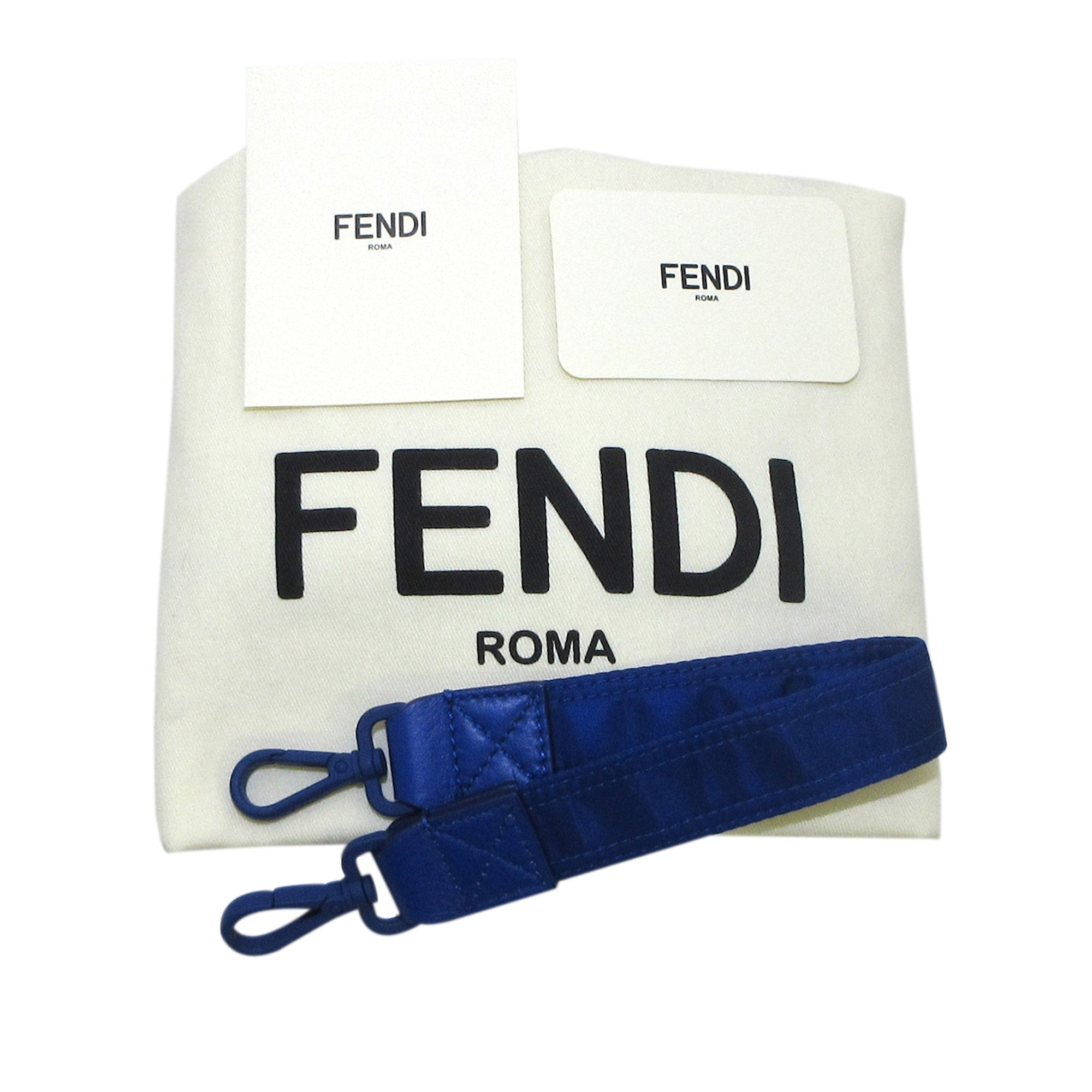 Fendi Pre-Owned FF Lock Crossbody | Women | Blue