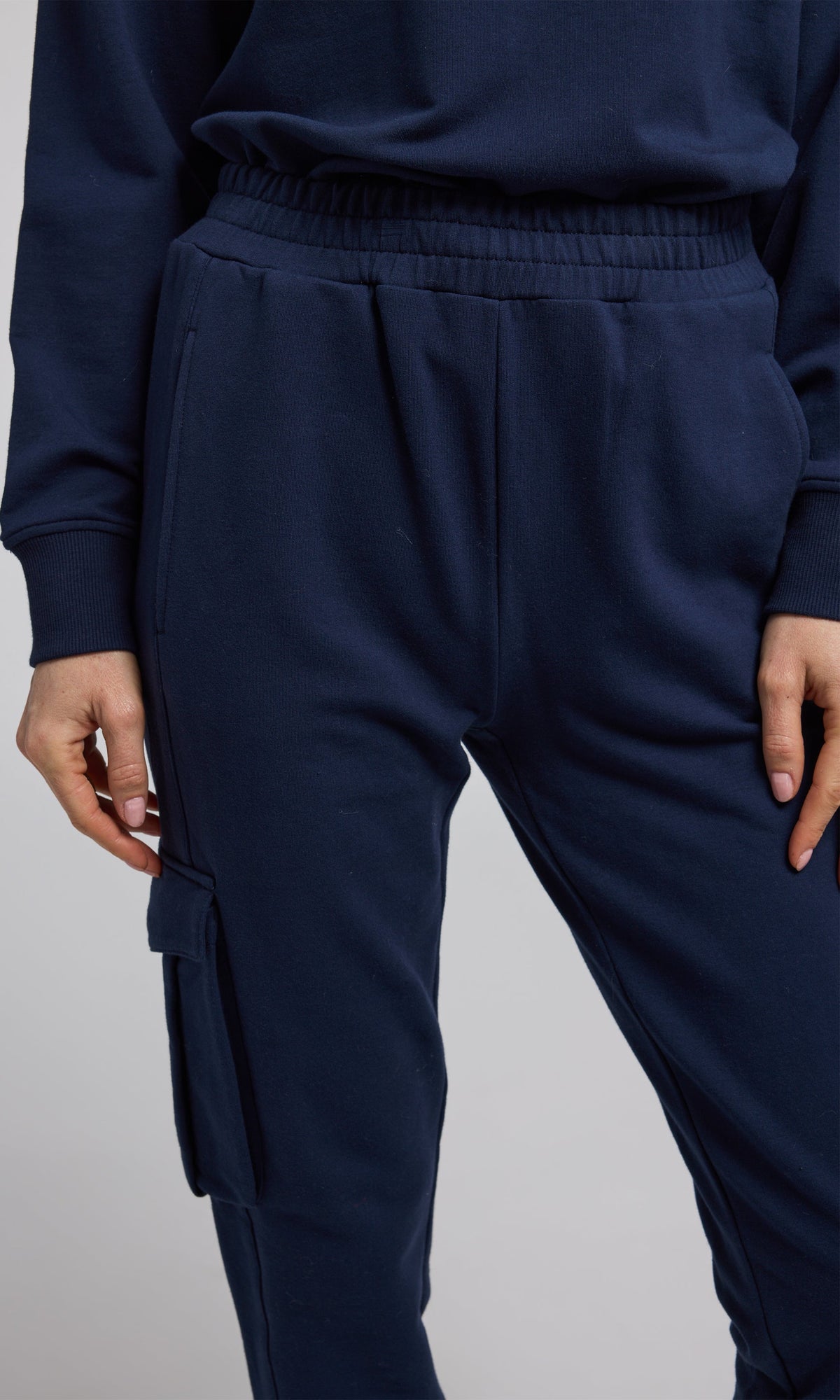 Chandra Fleece Sweatpants | French Navy