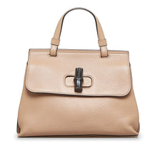 Gucci Pre-Owned Small Bamboo Daily Satchel | Women | Brown x Beige