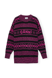 Lambswool Pullover | Fiji Flower