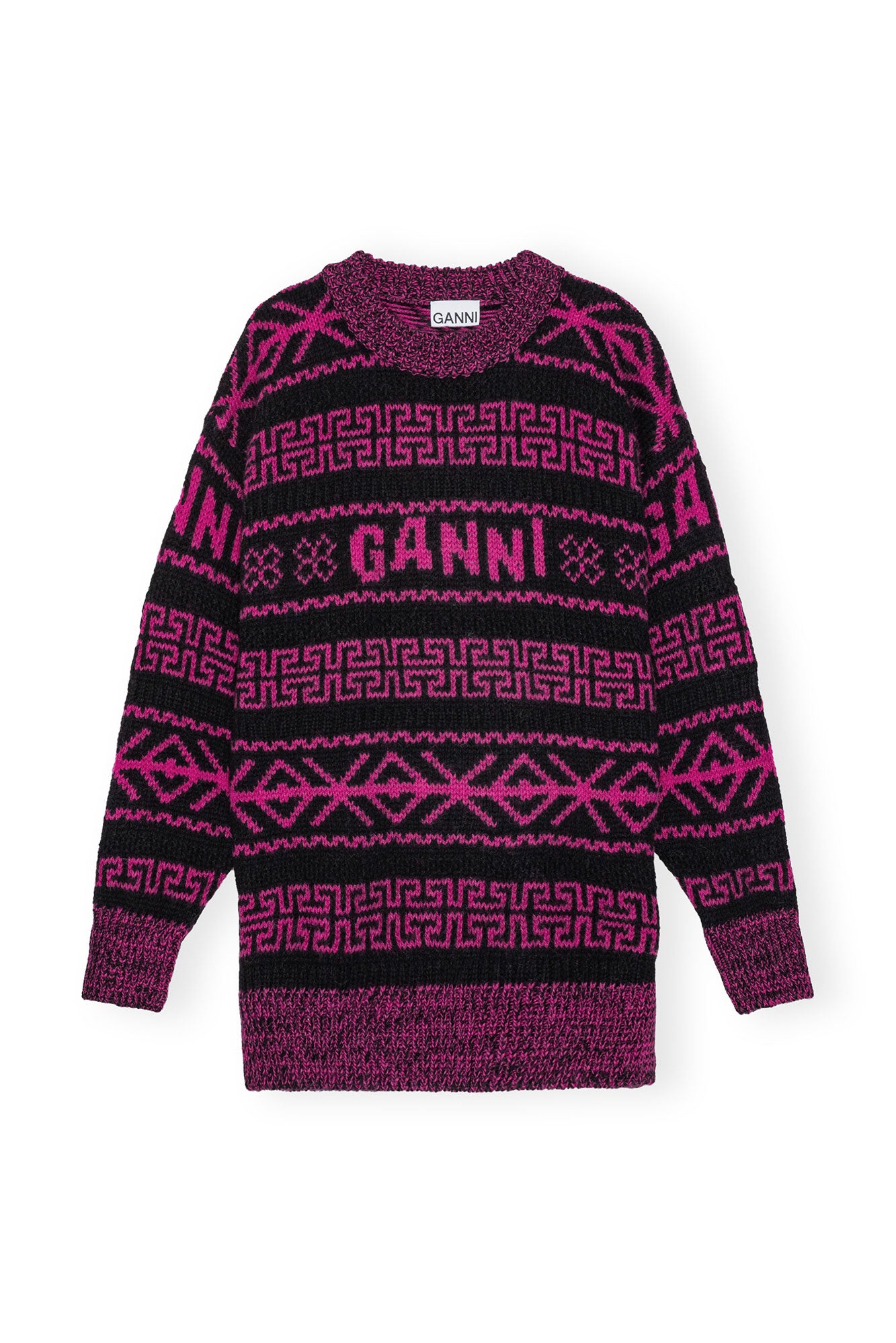 Lambswool Pullover | Fiji Flower