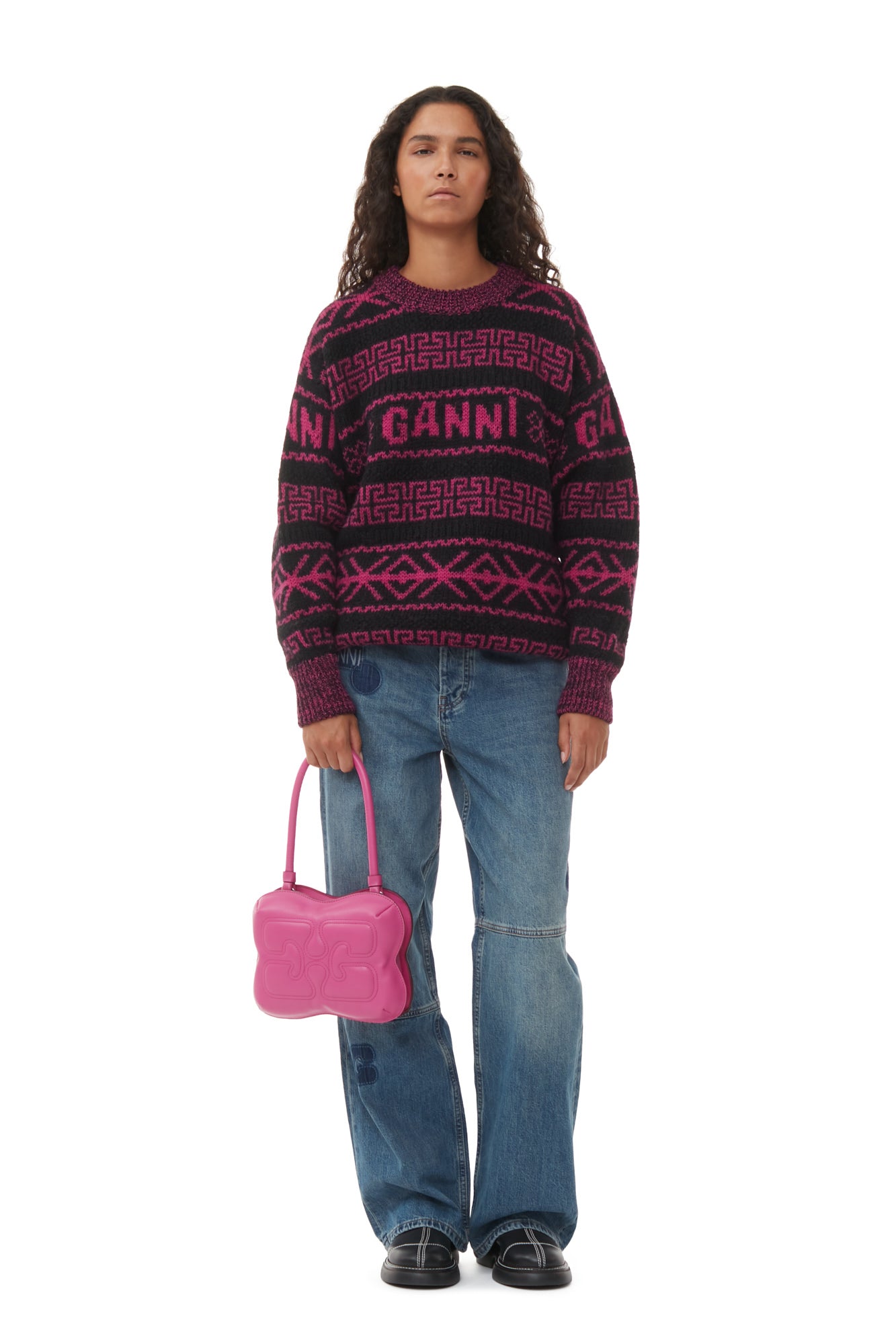 Lambswool Pullover | Fiji Flower