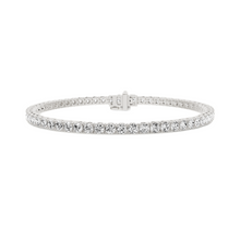 Womens | Tennis Bracelet - II | Sterling Silver | 5 CTW Round Cut Lab Grown Diamond | G-SI
