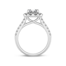 Womens | Solitaire Engagement Ring | 14K White Gold | 2.60 CTW Round Cut Lab Grown Diamond | G-VS
