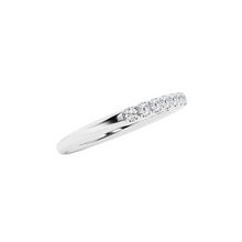 Womens | Wedding Band | 14K White Gold | 0.25 CTW Round Cut Lab Grown Diamond | E-VS1