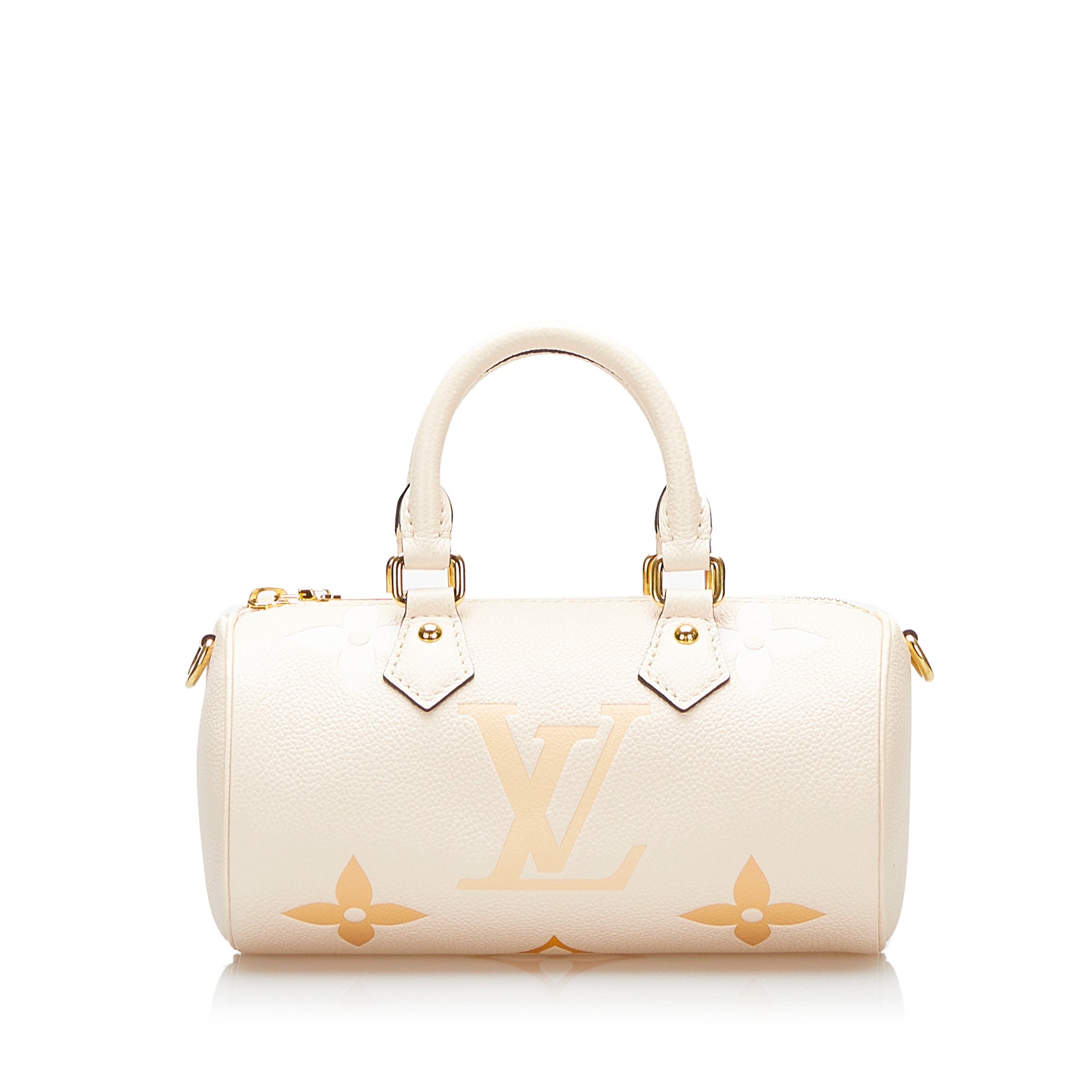 Louis Vuitton Pre-Owned Monogram Papillon BB | Women | Brown x Beige