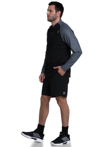 K-swiss | Men | Striker 1/4 Zip L/S | Black