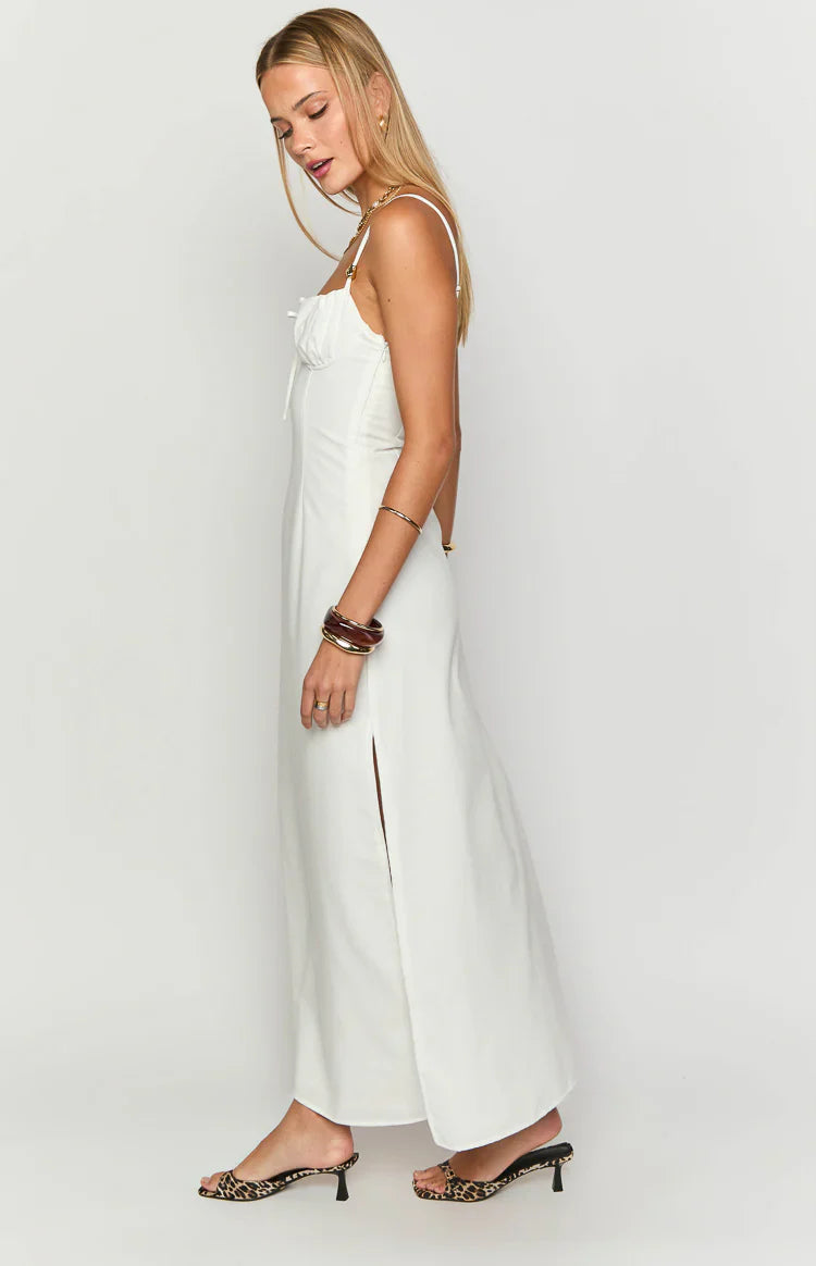 Kayla Maxi Dress | White