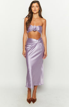 Kaylea Crop Top | Lilac