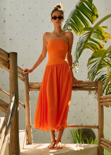 Bari Strapless Dress | Clementine