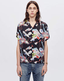 Mens | Hawaiian Shirt | Dark Samurai