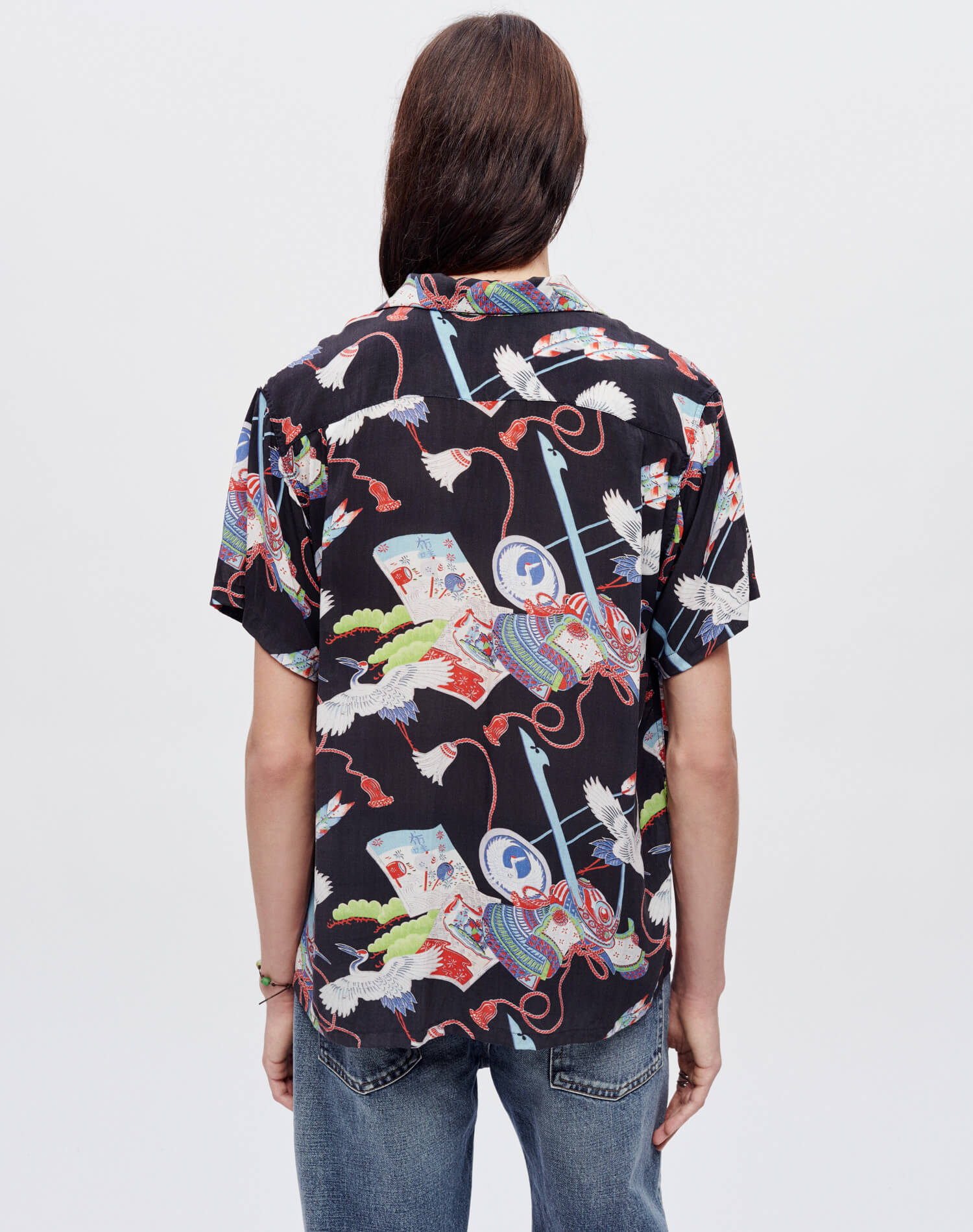 Mens | Hawaiian Shirt | Dark Samurai