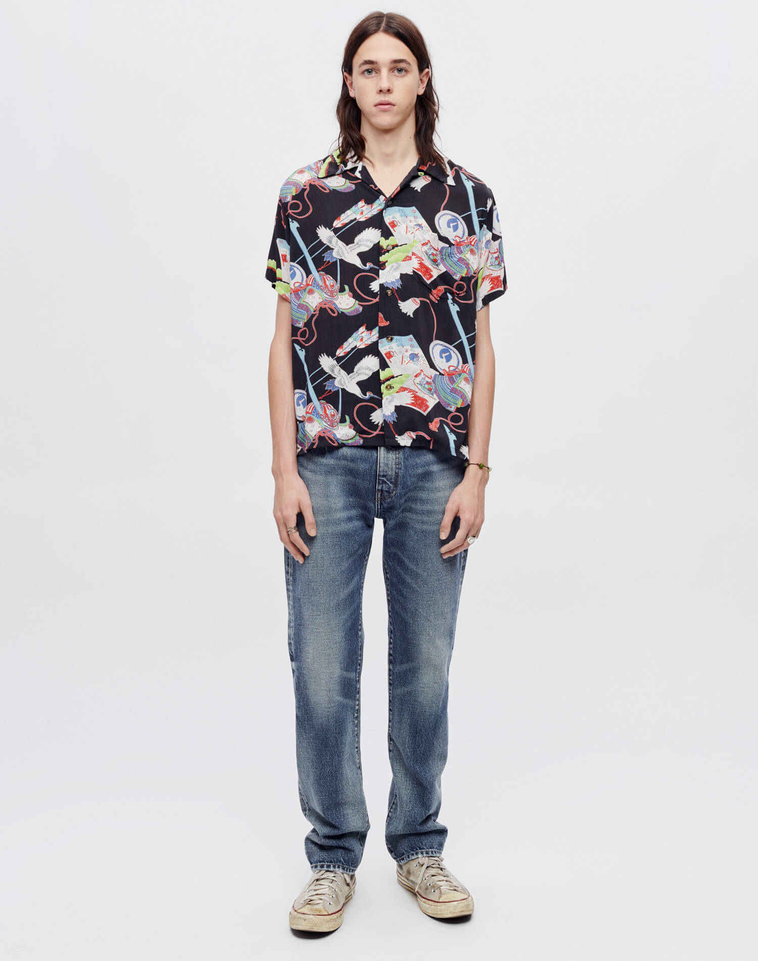 Mens | Hawaiian Shirt | Dark Samurai