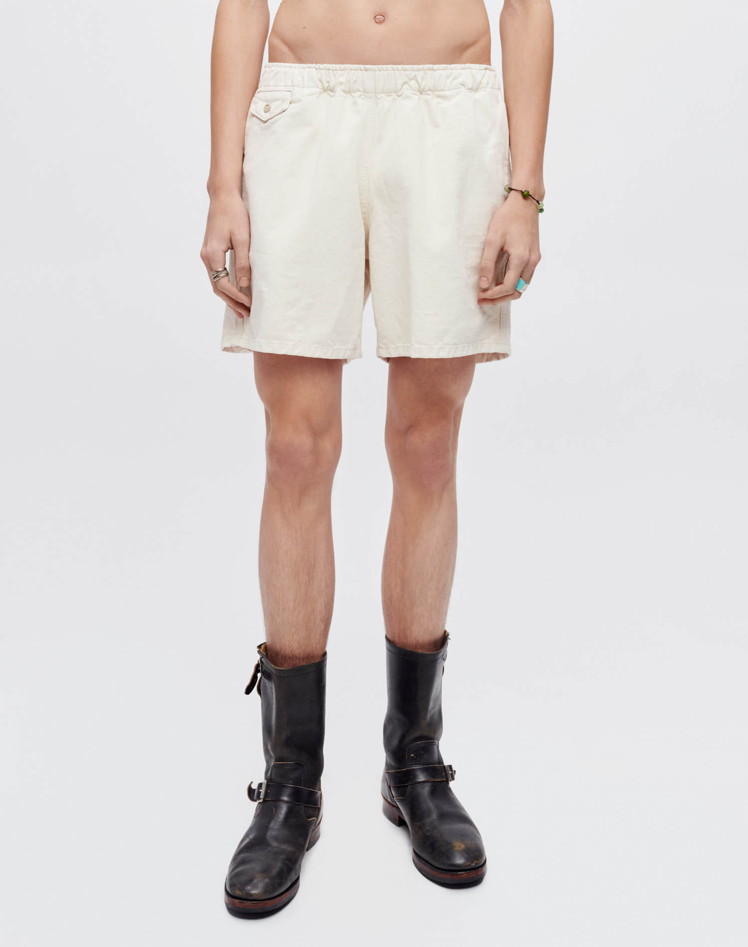 Mens | PCH Herringbone Beach Short | Natural