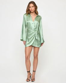 Las Palmas Dress | Celadon