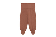 Organic Cotton Leggings with Feet | Clay Pink - Beetroot Plant Dye
