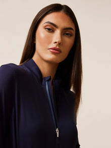 Women | Halley Quarter-Zip | Midnight Sky