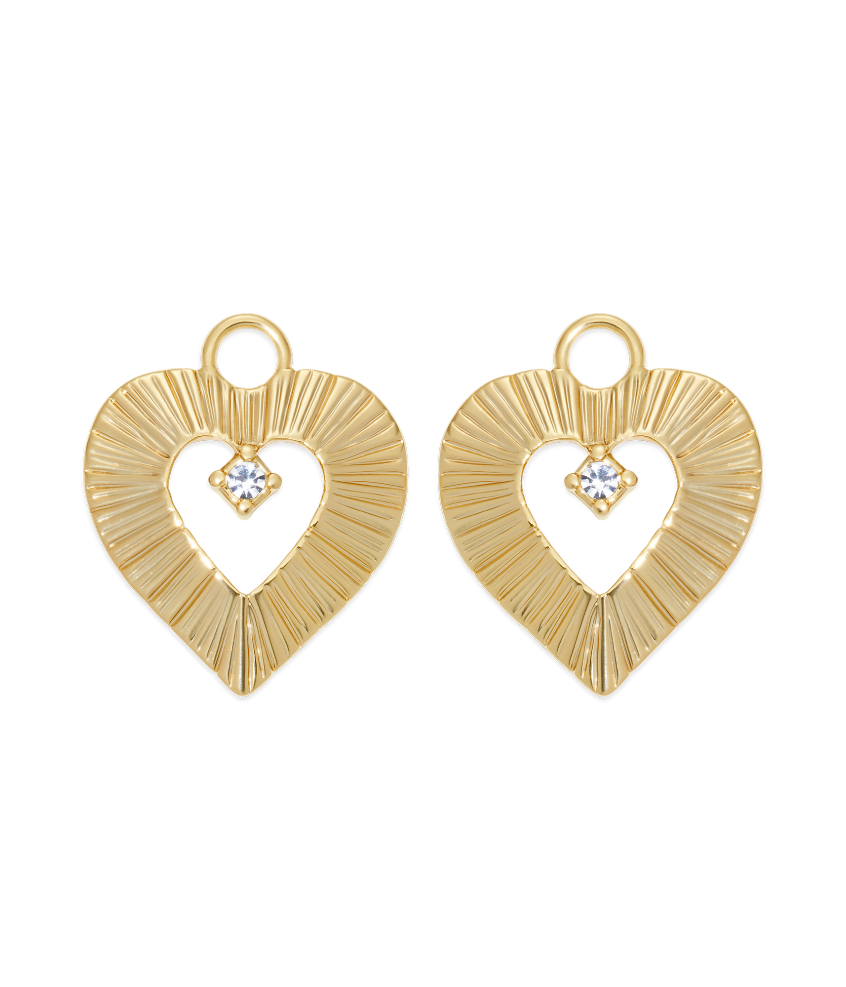 Heart Huggie Charms - Loren Hope