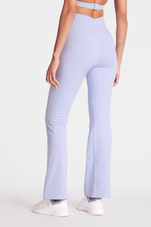 Le Ore | Luna Wrap Flare Legging | Baby Lavender
