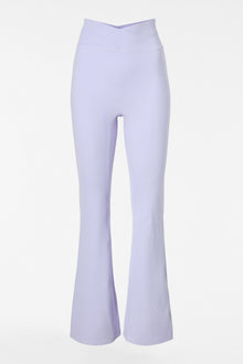 Le Ore | Luna Wrap Flare Legging | Baby Lavender