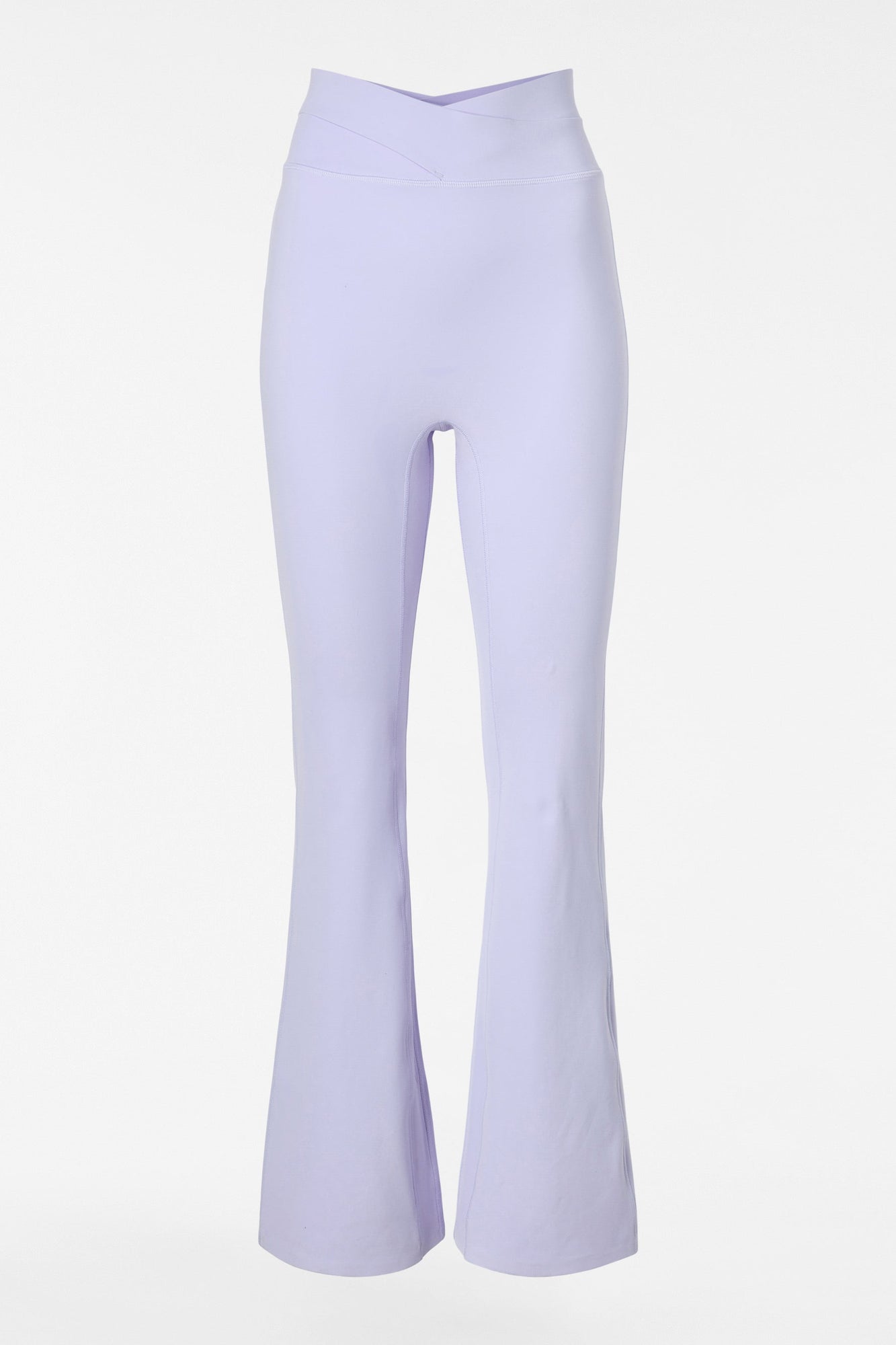 Le Ore | Luna Wrap Flare Legging | Baby Lavender