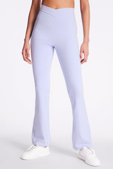 Le Ore | Luna Wrap Flare Legging | Baby Lavender
