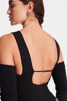 Le Ore | Calla Cutout Bodysuit | Black