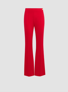 Lola Jersey Crop Pant | Red